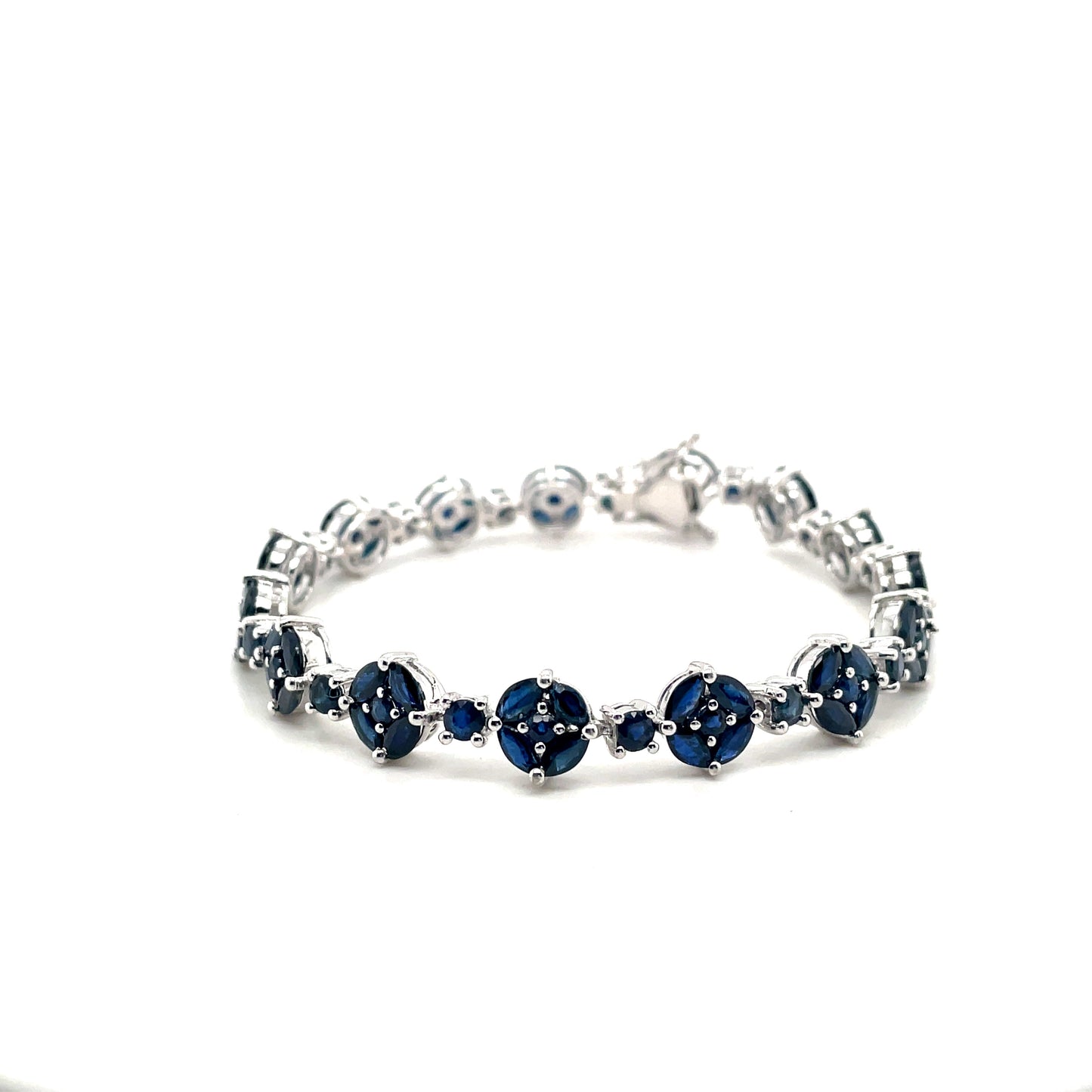 Ruby Bracelet in .925 Sterling Silver - KSD 48975-2
