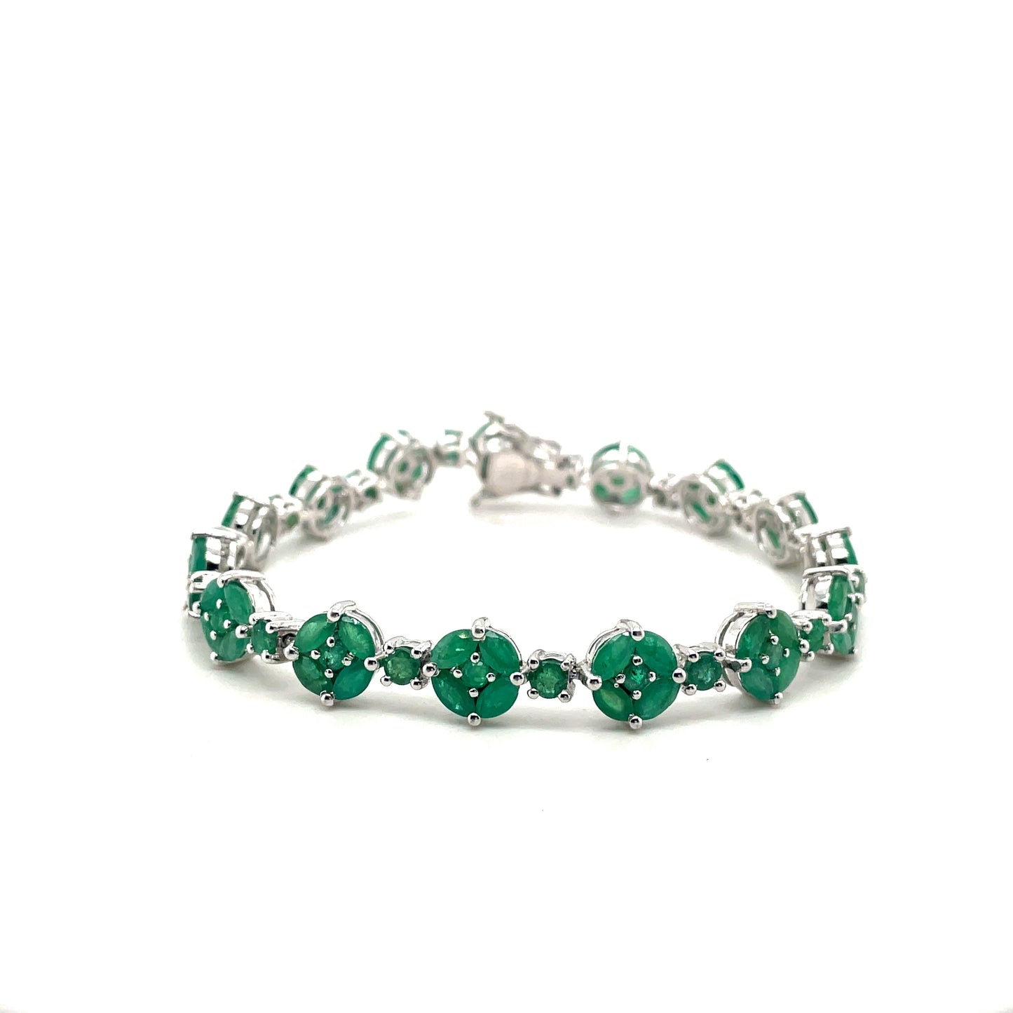Ruby Bracelet in .925 Sterling Silver - KSD 48975-1